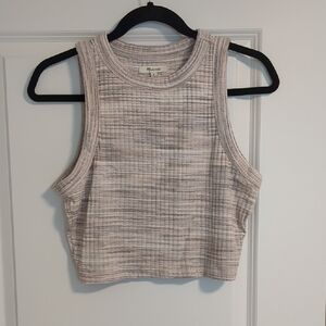 Madewell Textured Tan Tank Top